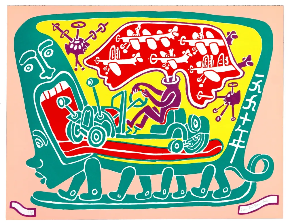 石版画 Taillandier - Sans titre