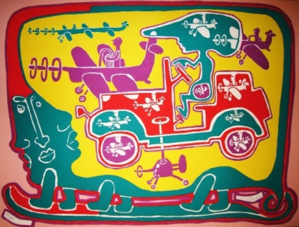 石版画 Taillandier - Taillandier land