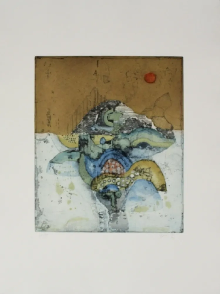 蚀刻飞尘法 Takahashi - Rote Sonne / Red Sun