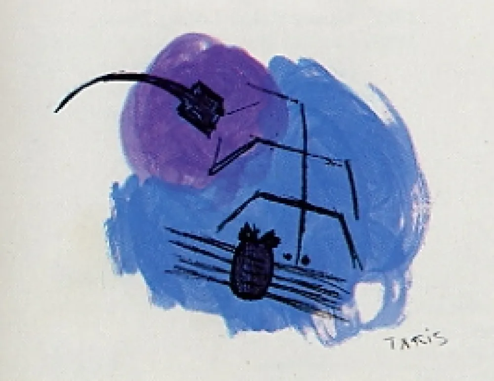 石版画 Takis - Insectes