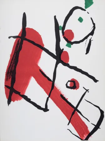 石版画 Tal Coat - Composition, 1966