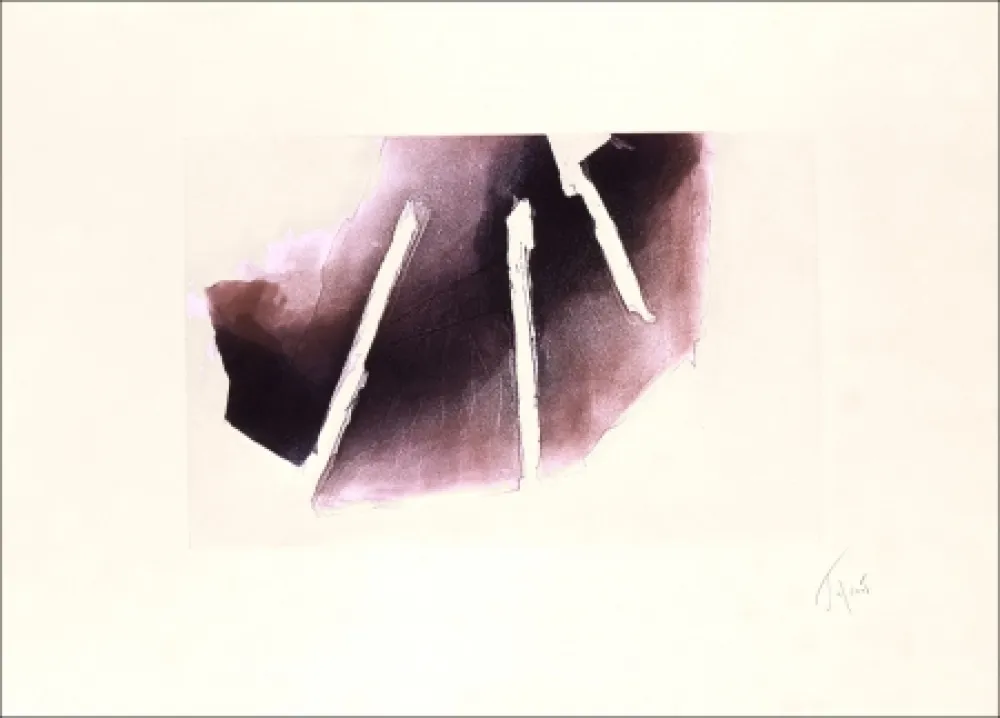 蚀刻版画 Tal Coat - Et vient la nuit