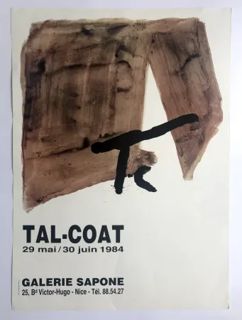 海报 Tal Coat - Galerie Sapone