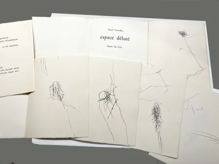 插图书 Tal Coat - Pierre Torreilles : ESPACE DÉLUTÉ. 7 gravures originales de Pierre Tal Coat.