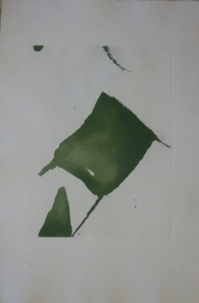 蚀刻飞尘法 Tal Coat - Planche de l'almanach