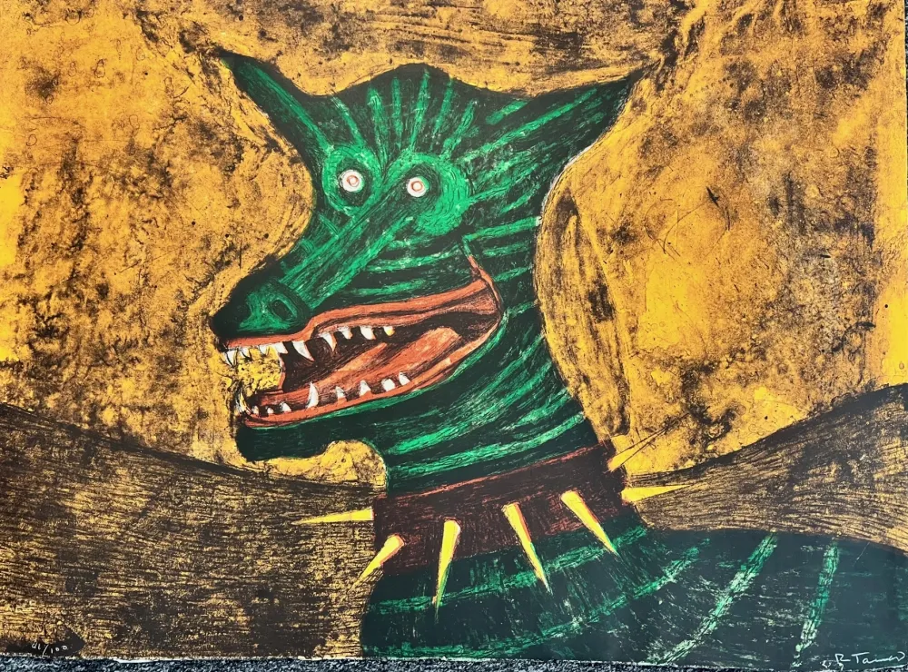 石版画 Tamayo - Chacal