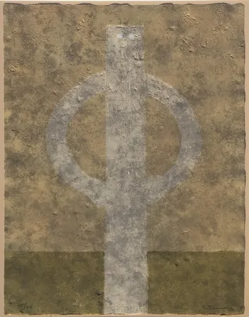 蚀刻飞尘法 Tamayo - Figura en Jarras