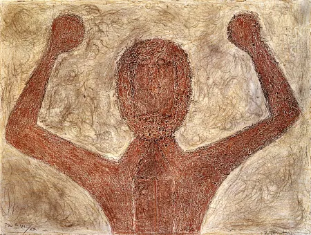 版画 Tamayo - Hombre frente al cielo