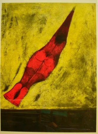 石版画 Tamayo - LOS SIGNOS EXISTEN