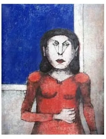 丝网印刷 Tamayo - Mujer Enojada 