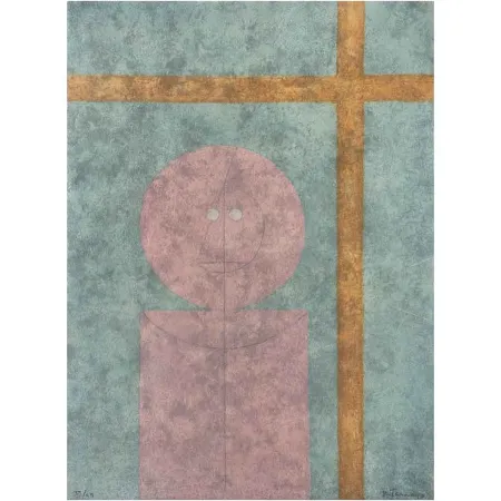 蚀刻版画 Tamayo - Personaje en la ventana