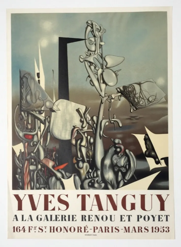 石版画 Tanguy - Galerie Renou et Poyet