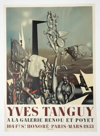 石版画 Tanguy - Galerie Renou et Poyet