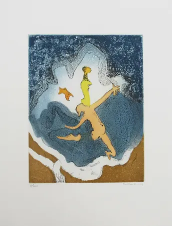 蚀刻飞尘法 Tanning - A la nage