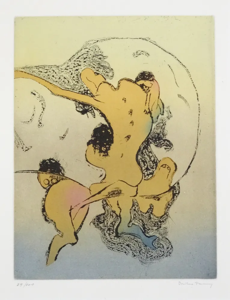 石版画 Tanning - En chair et en os