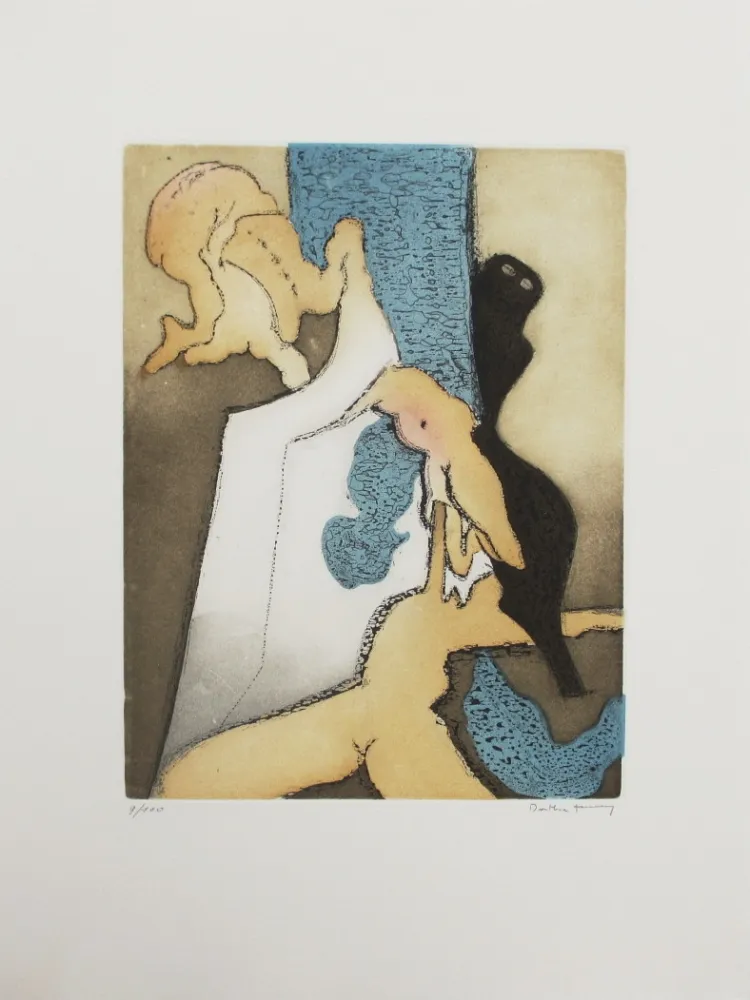 蚀刻飞尘法 Tanning - Sur le grain