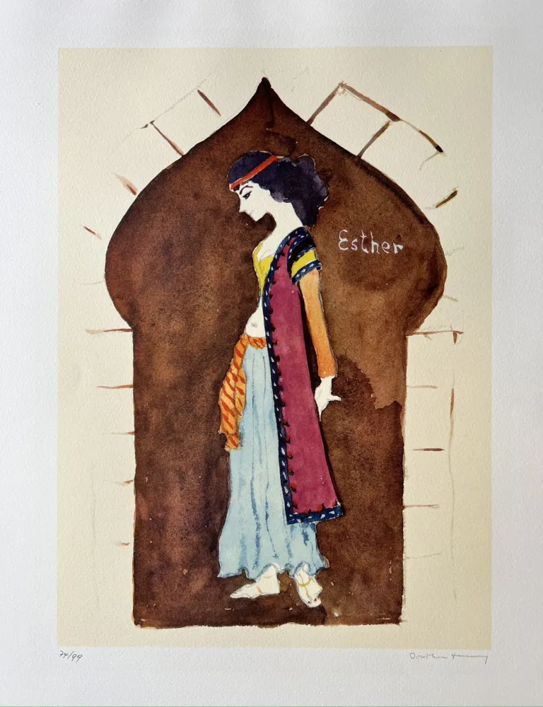 石版画 Tanning - Untitled 