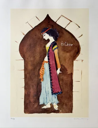 石版画 Tanning - Untitled 