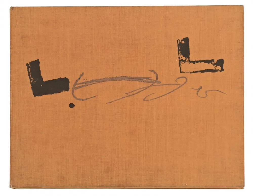 插图书 Tàpies - Antoni Tàpies y Jorge Guillén Repertorio de junio