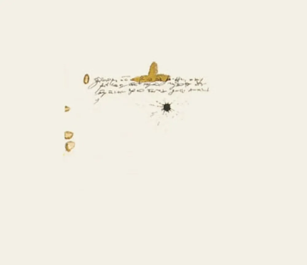 版画 Tàpies - Aparicions 4