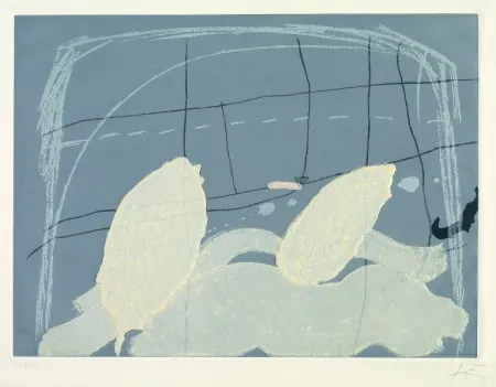 蚀刻版画 Tàpies - Aparicions 5