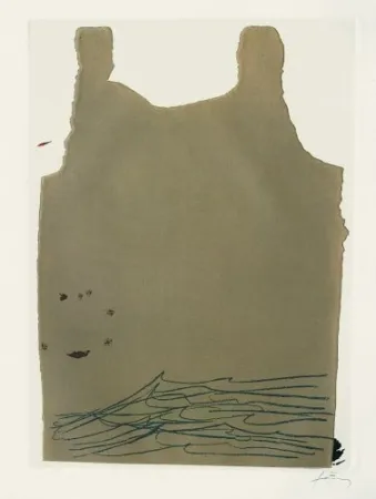 蚀刻版画 Tàpies - Aparicions 6