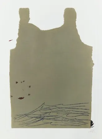 版画 Tàpies - Aparicions 6