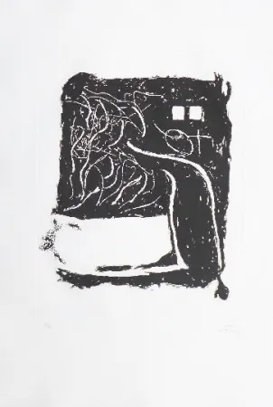 版画 Tàpies - Aparicions 9