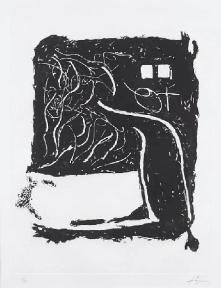 版画 Tàpies - Aparicions-9