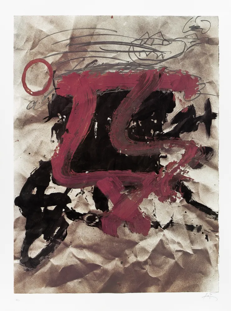 胶版印刷 Tàpies - AVL Zurich