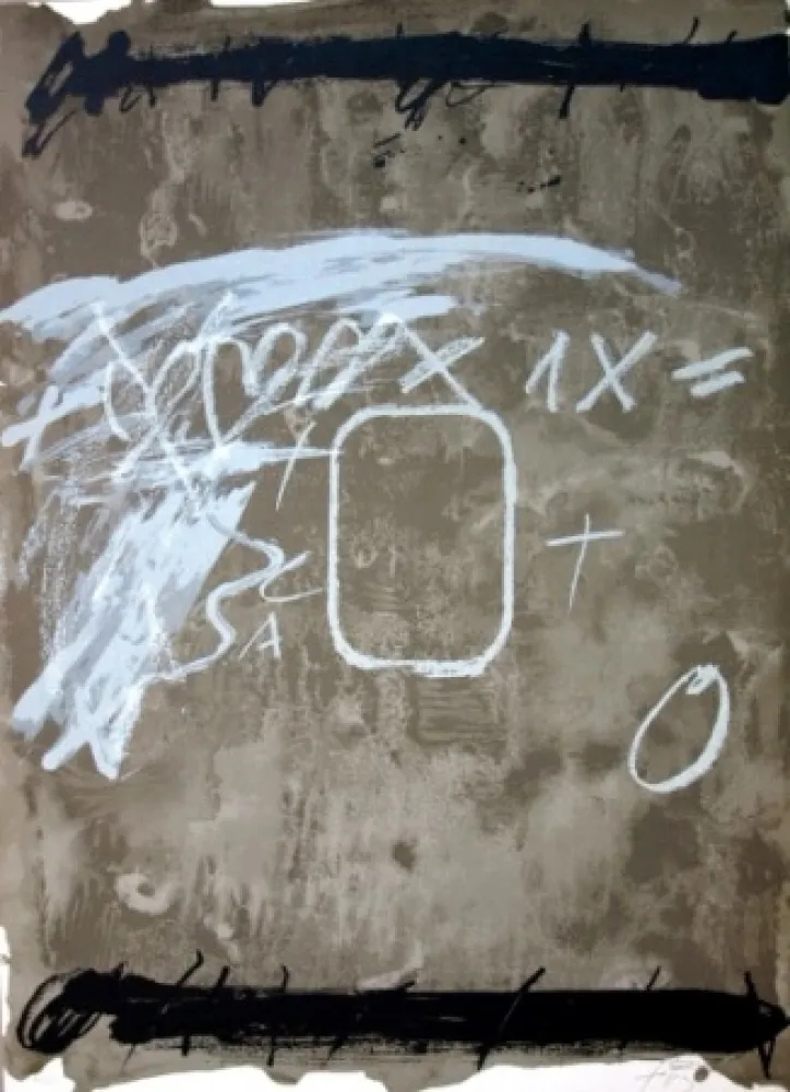 石版画 Tàpies - BERLINER-SUITE