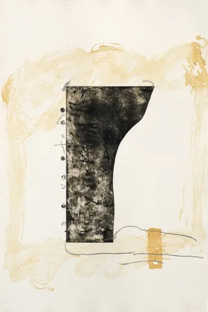 版画 Tàpies - Boutonné 