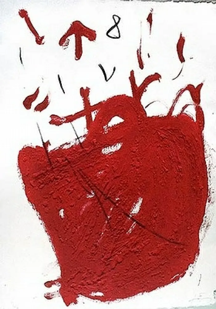 金刚砂版画 Tàpies - Carmi