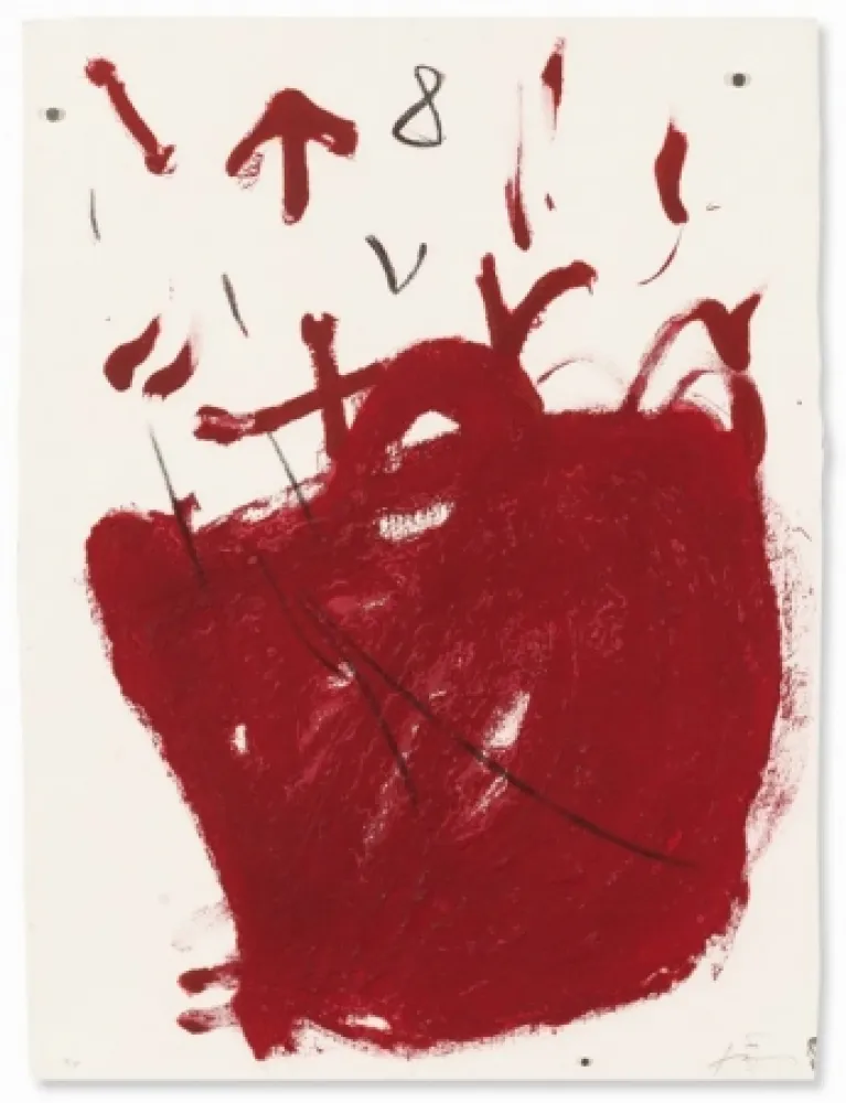 蚀刻飞尘法 Tàpies - Carmí 8