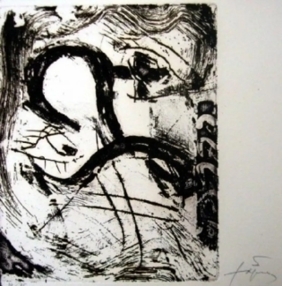 飞尘腐蚀法 Tàpies - Ce que je vous dis trois fois est vrai