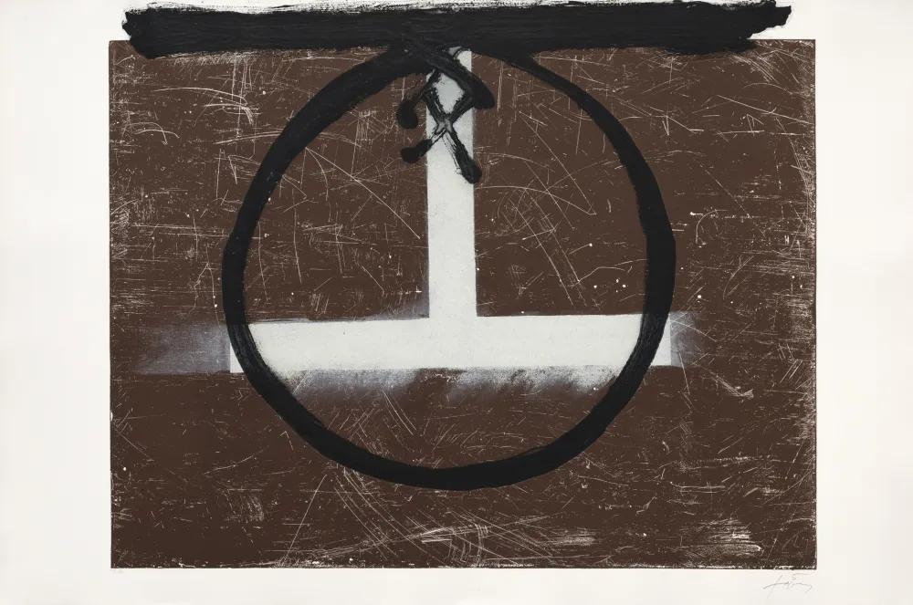 版画 Tàpies - Cercle 