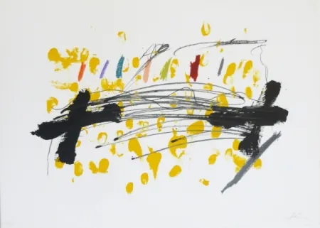 石版画 Tàpies - CLAU 15