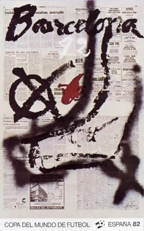 海报 Tàpies - Copa del mundo 82