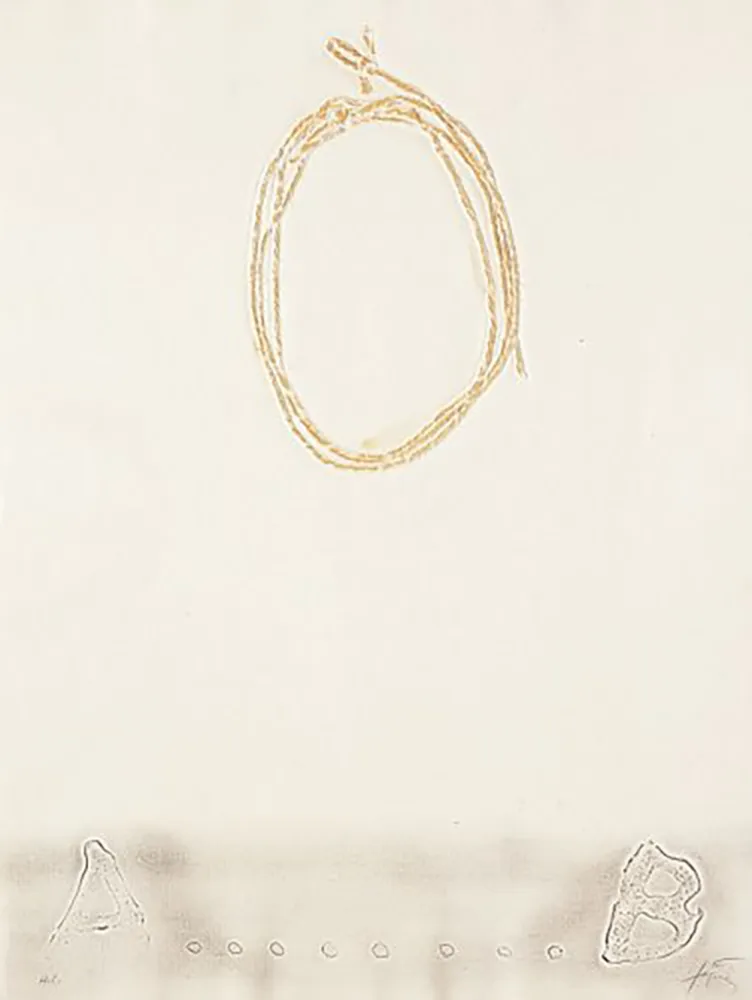 版画 Tàpies - Cordill