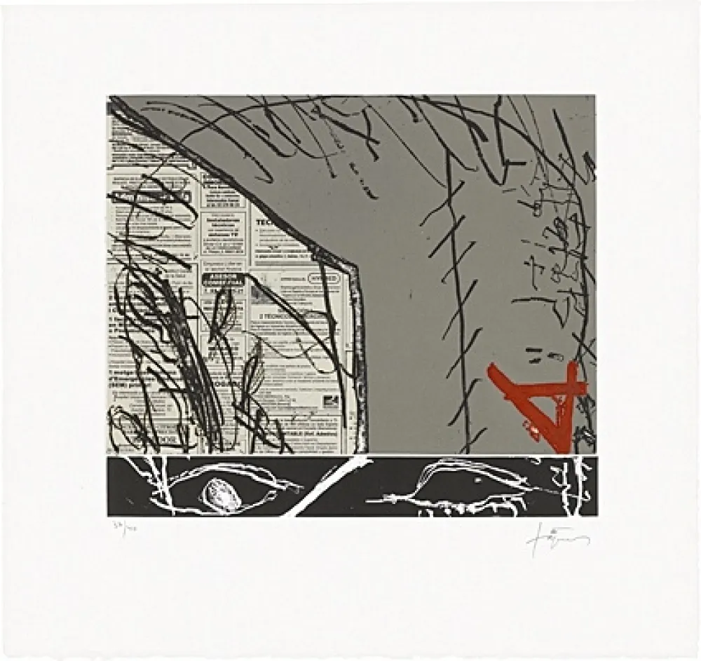 蚀刻飞尘法 Tàpies - Cosit