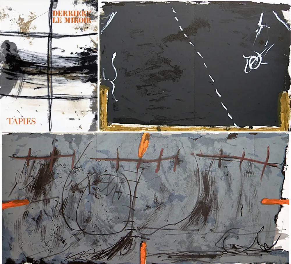 插图书 Tàpies - DERRIÈRE LE MIROIR n° 168. TÀPIES . Novembre 1967.