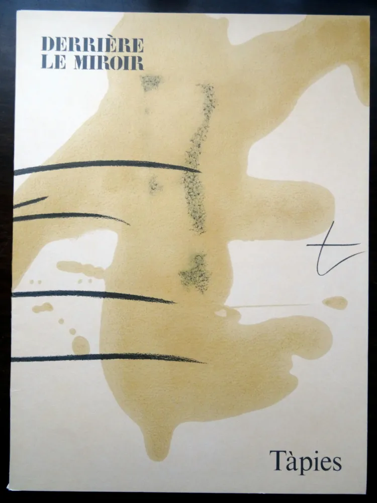 插图书 Tàpies - DERRIÈRE LE MIROIR N°253