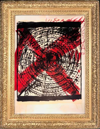 石版画 Tàpies - Diana