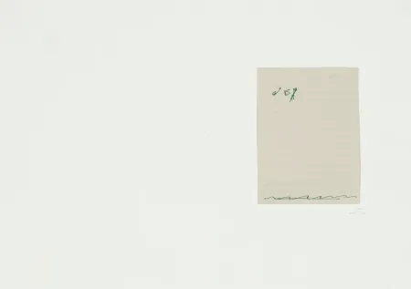 石版画 Tàpies - El Pa A La Barca 2