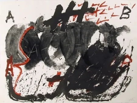 蚀刻版画 Tàpies - Espiral