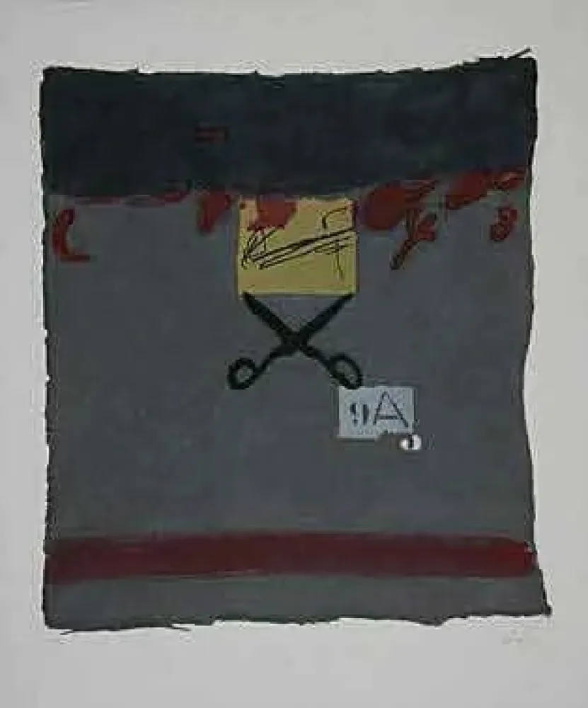 蚀刻飞尘法 Tàpies - Estisores