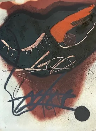 蚀刻版画 Tàpies - Figura