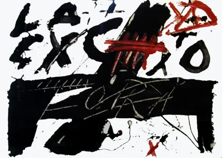 版画 Tàpies - Fora
