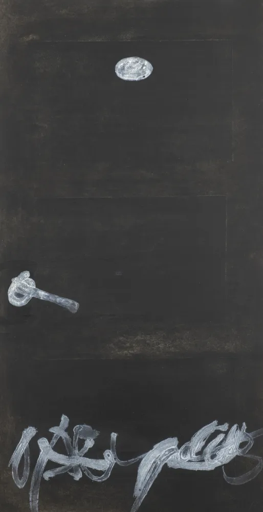 版画 Tàpies - Grande porte 