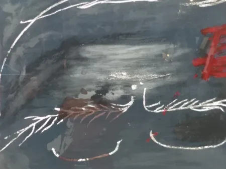 石版画 Tàpies - Hommage a Picasso